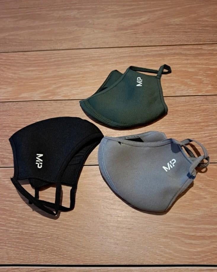 Pack van 3 My Protein-maskers, MyProtein, Ophalen of Verzenden, Zo goed als nieuw