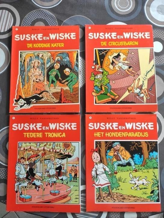 16x strips Suske en Wiske + enkele extra editie, Plusieurs BD, Willy Vandersteen, Enlèvement, Utilisé