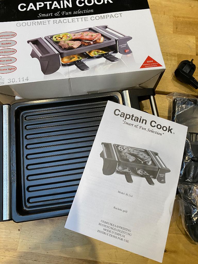 Nieuwe Raclette-grill!, Ophalen of Verzenden, Nieuw, Minder dan 4 personen