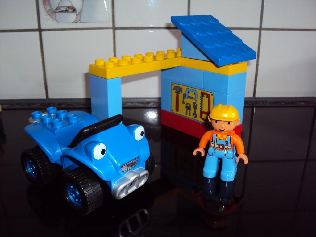 Duplo, leuk speelset "Bobs Werkplaats" met Bob de bouwer, Enlèvement ou Envoi, Duplo