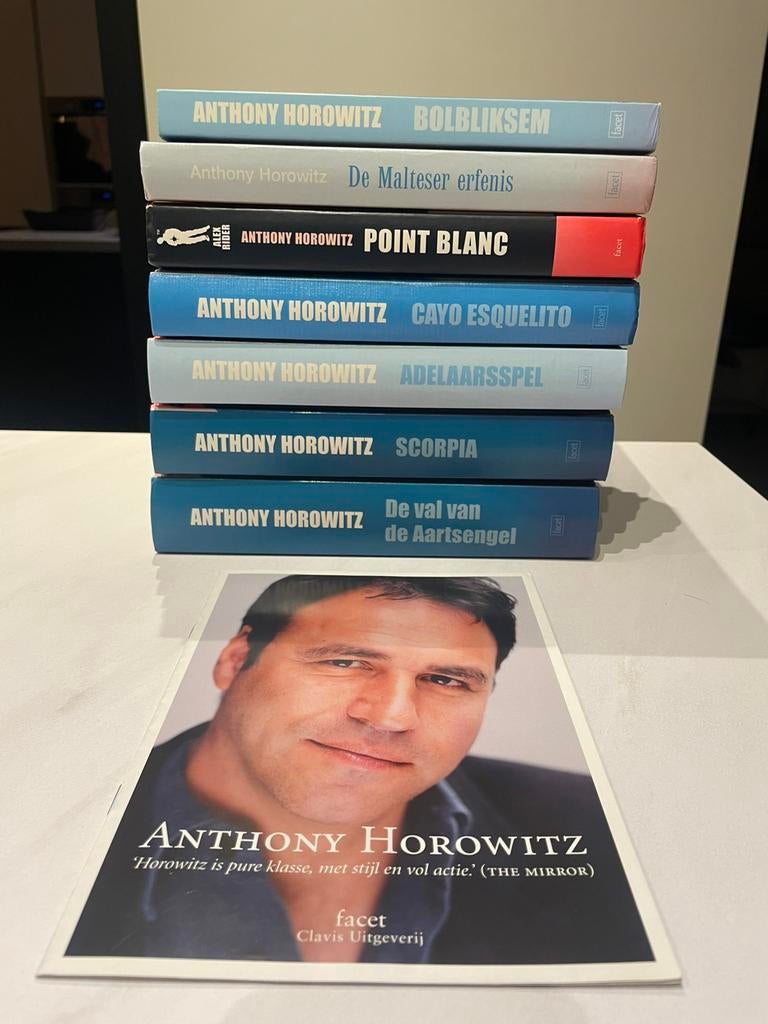 NIEUWSTAAT 7delige boekenreeks (Alex Rider) Anthony Horowitz, Boeken, Ophalen, Zo goed als nieuw