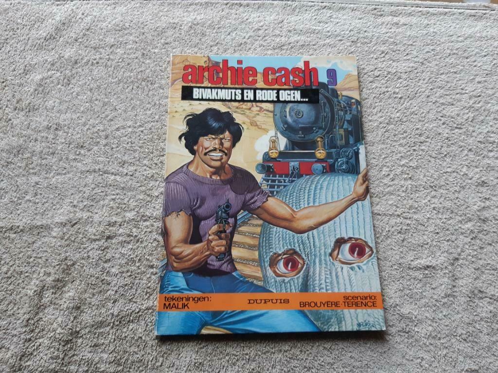 Archie Cash.9.Bivakmuts en rode ogen..., Une BD, Enlèvement ou Envoi, Utilisé