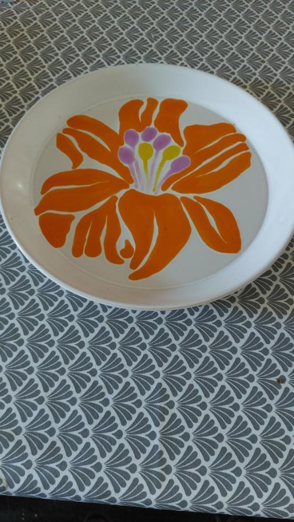 Assiette ou plat Manufacture bretonne de Pornic, Enlèvement ou Envoi