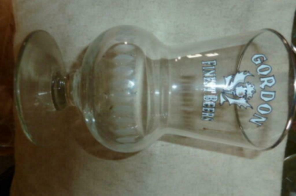 #I bier glas GORDON FINEST BEERS 33cl, Ophalen of Verzenden, Nieuw, Bierglas
