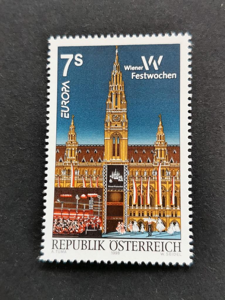Oostenrijk 1998 - Europa CEPT **, Ophalen of Verzenden, Postfris