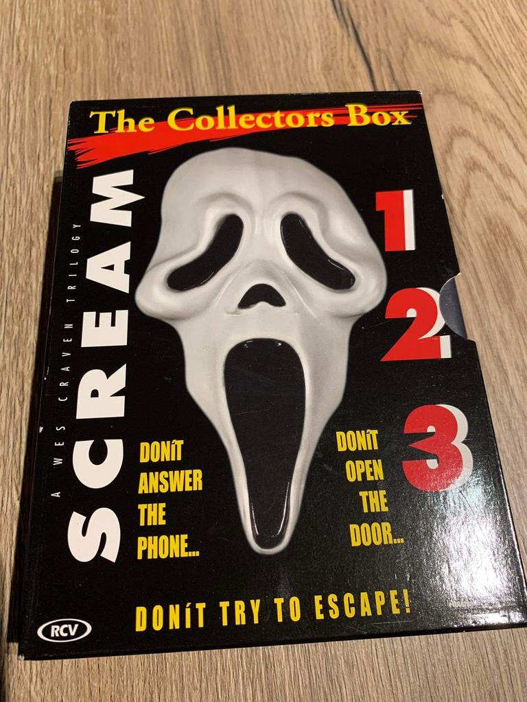 DVD-box Scream, Cd's en Dvd's, Dvd's | Horror, Ophalen of Verzenden, Zo goed als nieuw, Slasher, Boxset