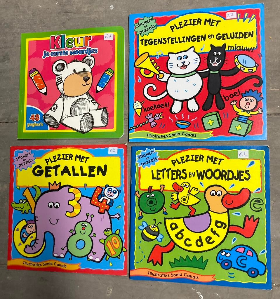 Pakket peuter- en kleuterboeken (7st)  NIEUW, Ophalen of Verzenden, Nieuw