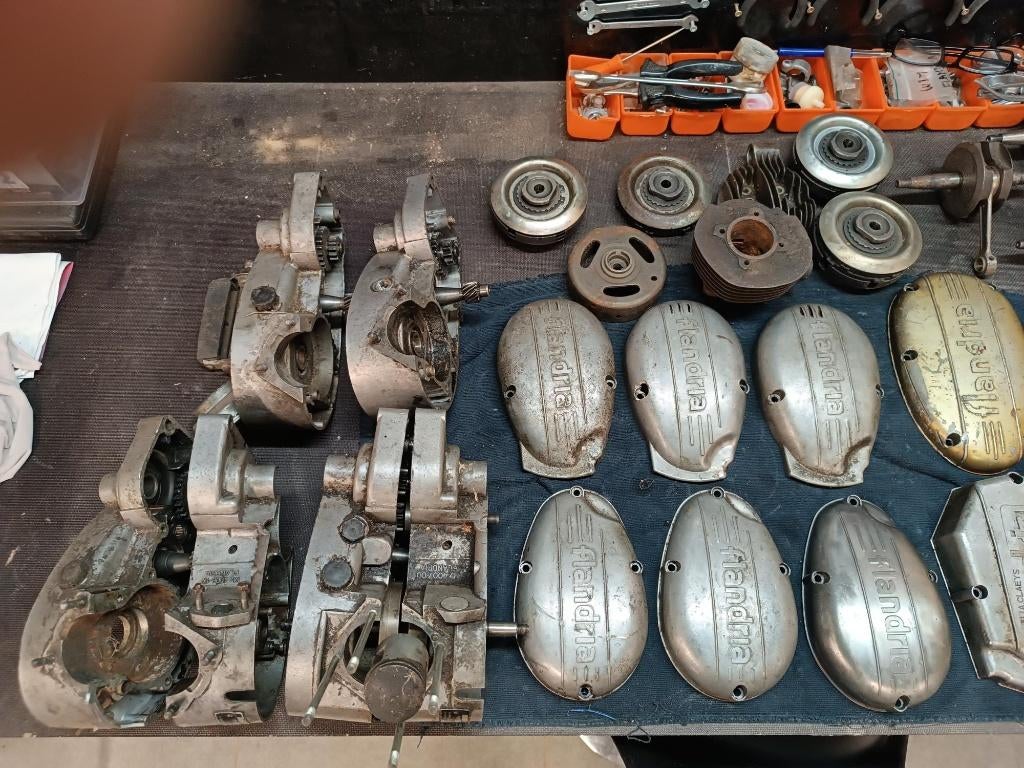 Flandria 50cc motoren, Fietsen en Brommers, Ophalen, Gebruikt, Blok, Overige merken