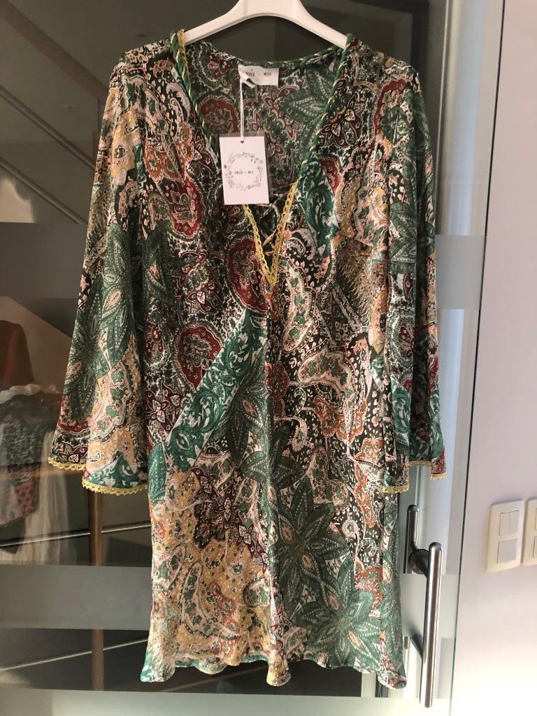 Nieuw strandkleedje maat small merk Indië + Moi, Vêtements | Femmes, Robes, Neuf, Enlèvement ou Envoi, Vert, Indië + Moi