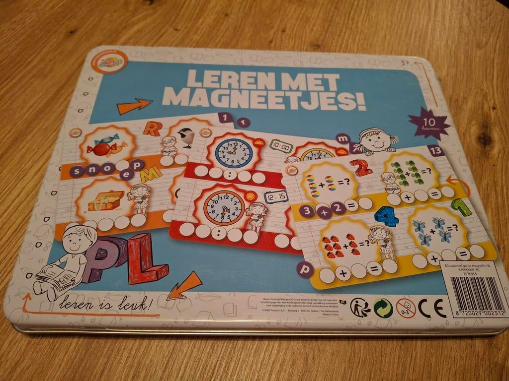 Leren met magneetjes, Kinderen en Baby's, Speelgoed | Educatief en Creatief, Ophalen of Verzenden, Zo goed als nieuw