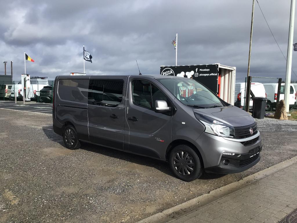 fiat talento l2 120pk 2018 dubbell/cabine full/option 15950e, Auto's, Voorwielaandrijving, Stof, 4 cilinders, 1600 cc