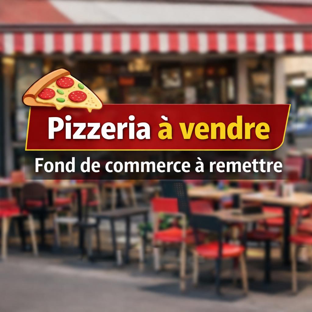Fond de commerce à remettre- pizzeria food a vendre