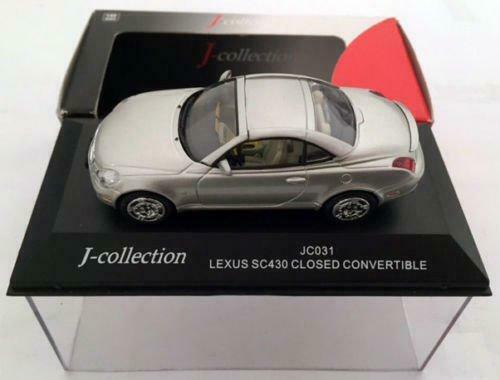 1:43 J-Collection Lexus SC430 Closed Convertible JC031, Ophalen of Verzenden, Zo goed als nieuw, Auto