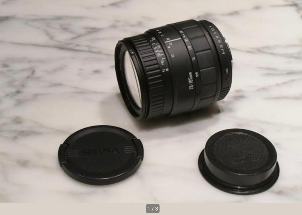 Zoom Sigma 28-105/4-5.6 UC-II pour Pentax, Enlèvement ou Envoi, 1980 à nos jours, Lentille ou Lentilles