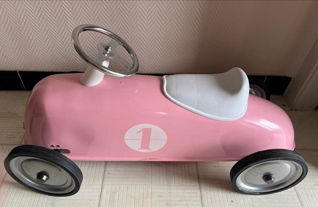 Retro loopfiets roze, Ophalen of Verzenden, Zo goed als nieuw, Loopfiets