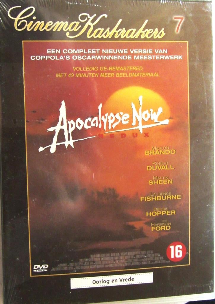 DVD OORLOG- APOCALYPSE NOW, Alle leeftijden, Ophalen of Verzenden, Nieuw in verpakking, Oorlog