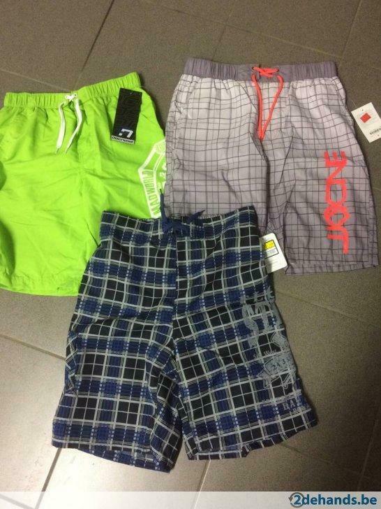 Zwembroek mannen nieuw, Enlèvement ou Envoi, Taille 48/50 (M), Gris