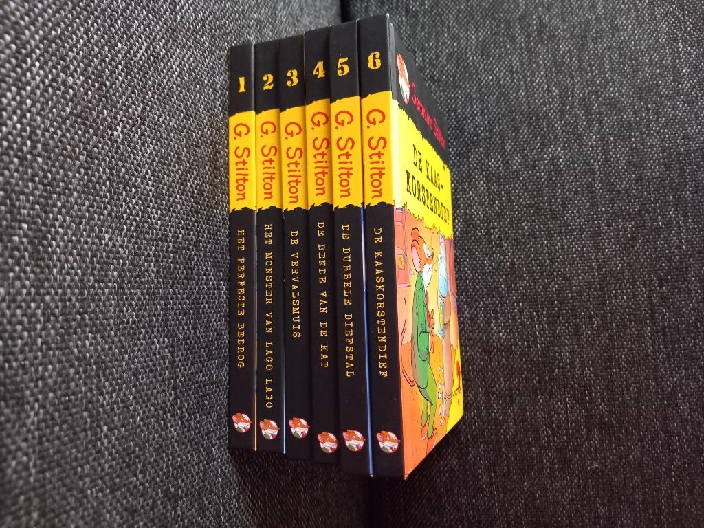Geronimo Stilton mini-mysteries, Ophalen of Verzenden, Gelezen, Geronimo Stilton, Fictie