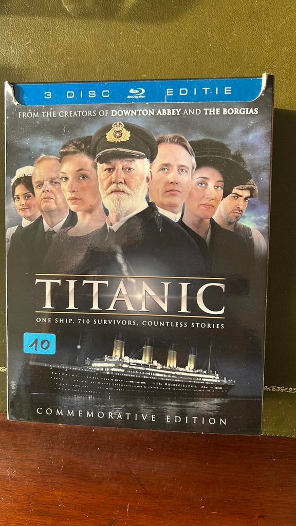 Blu Ray 3 disc edition Titanic, Cd's en Dvd's, Dvd's | Tv en Series, Ophalen of Verzenden, Zo goed als nieuw