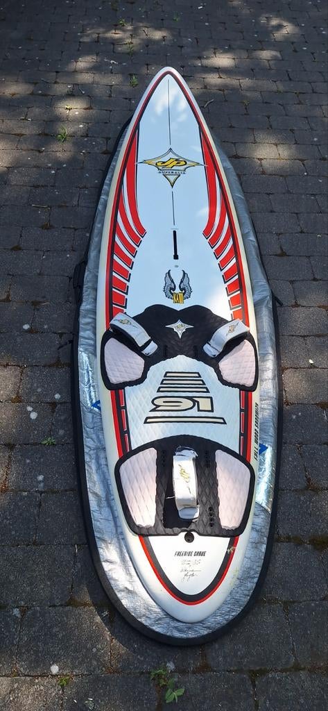 JP Australia Freeride Carve 91l wegens stop surf, Watersport en Boten, Windsurfen, Ophalen, 250 tot 300 cm, Met draagtas, Zo goed als nieuw