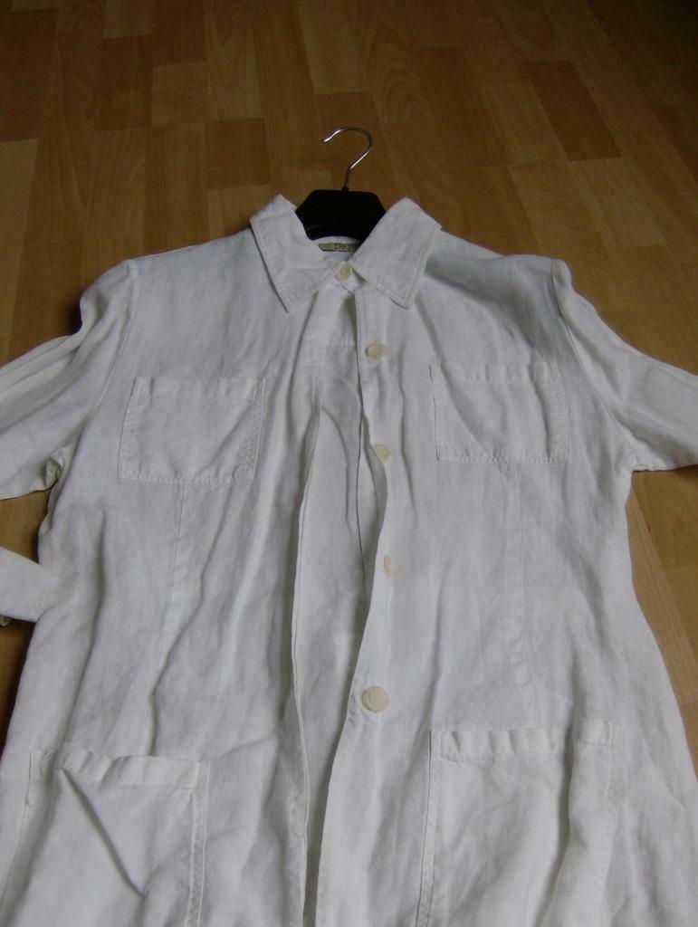 hemd feu vert wit maat 42, Enlèvement ou Envoi, Porté, Taille 42/44 (L), Blanc