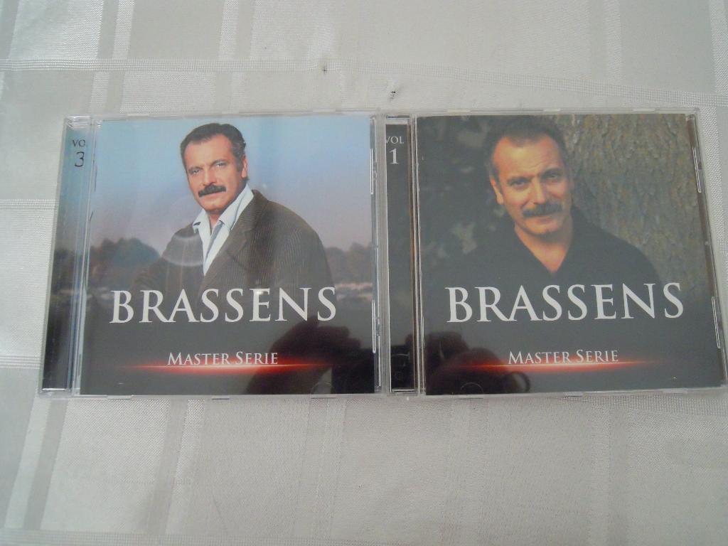 Brassens vol.1 + vol. 3 (cd's uit master Serie), Ophalen of Verzenden, Zo goed als nieuw
