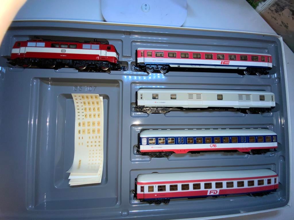 COFFRET MARKLIN 2859 EDITION SPECIALE, Analogique, Enlèvement ou Envoi, Courant alternatif, Utilisé
