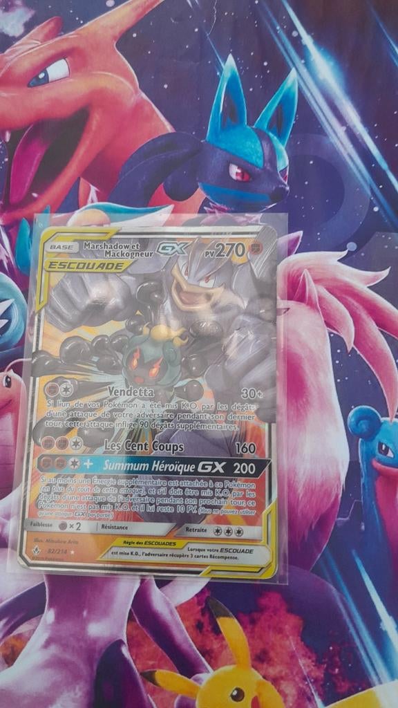 Marshadow et Mackogneur Gx escouade, Hobby & Loisirs créatifs, Enlèvement, Comme neuf