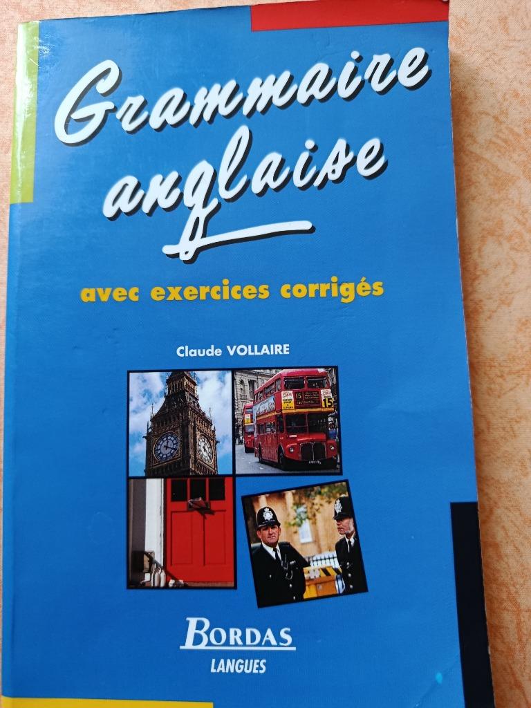 GRAMMAIRE ANGLAISE NP (Ancienne Edition) Broché, Enlèvement ou Envoi, Comme neuf, Claude Vollaire