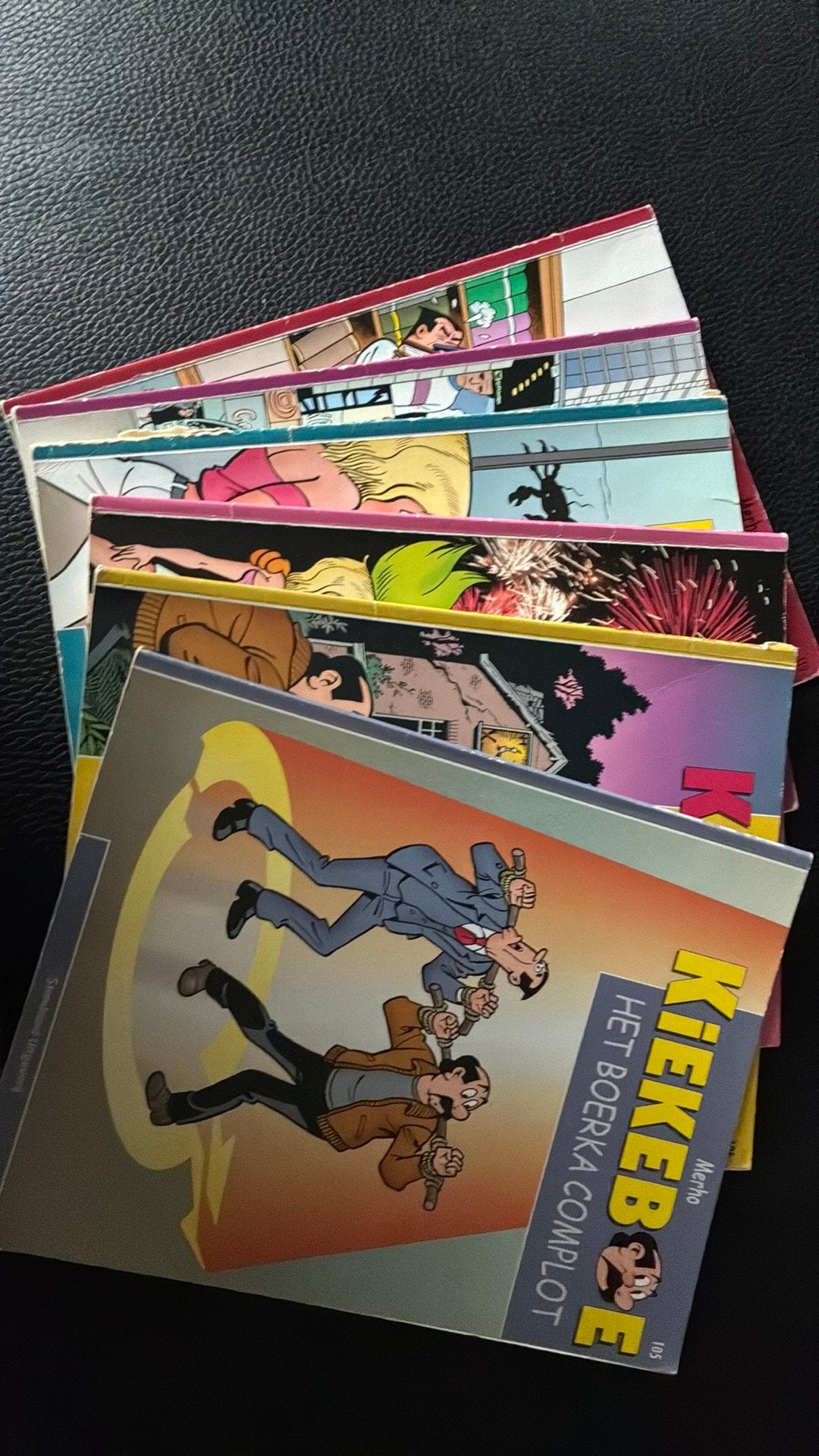 Kiekeboe strips 105 tot en met 110, Boeken, Gelezen, Europa, Ophalen of Verzenden, Meerdere comics