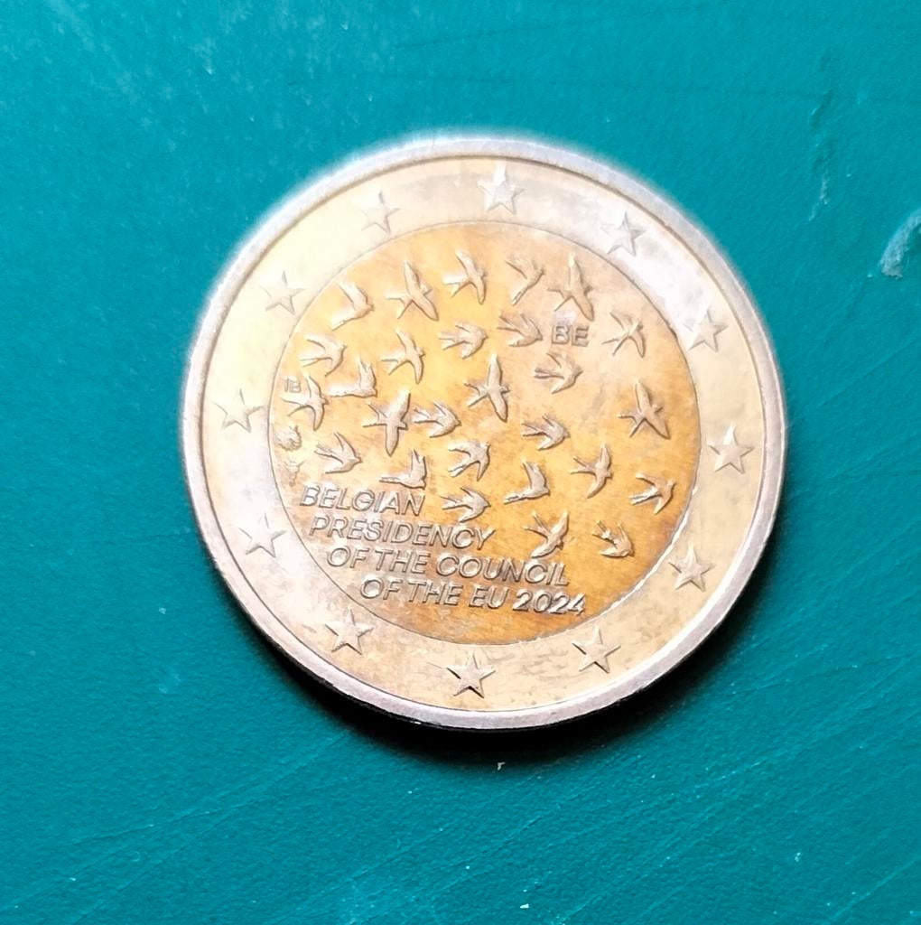 Herdenkingsmunt van 2 euro België, Ophalen, België, 2 euro