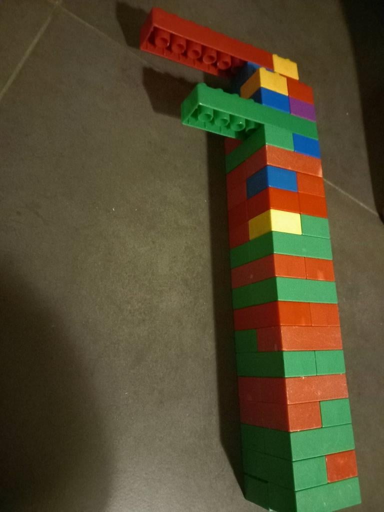 70 blocs dupliqués -> 3€, Enlèvement, Utilisé, Briques en vrac, Duplo