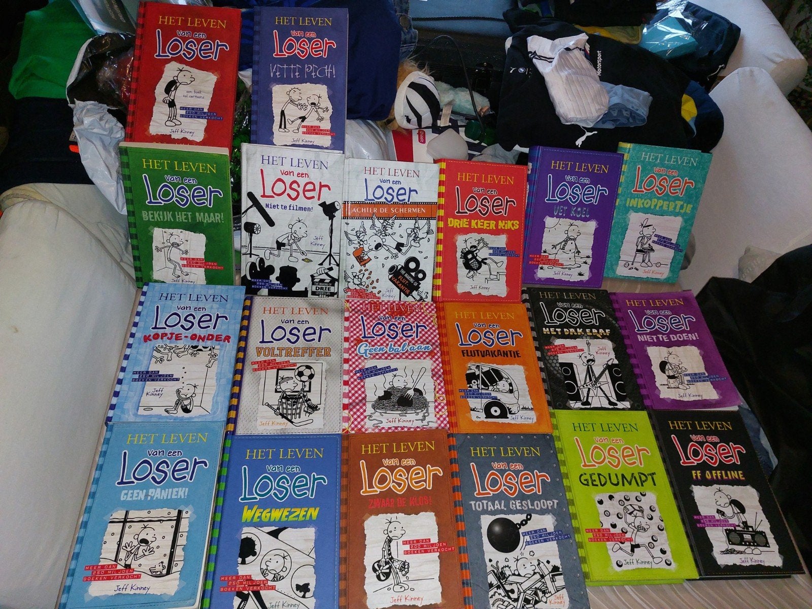 Het leven van een loser (20 boeken), Boeken, Ophalen, Zo goed als nieuw, Jeff Kinney, Fictie