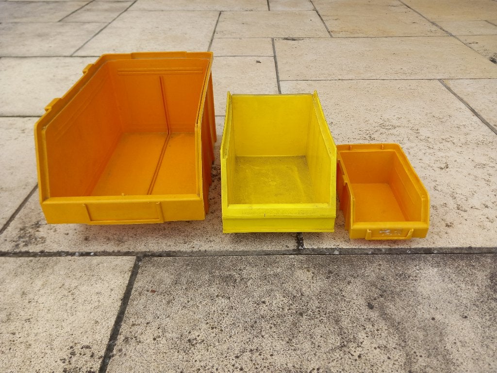 40 magazijnbakken  / stapelbakken, Doe-het-zelf en Bouw, Ophalen