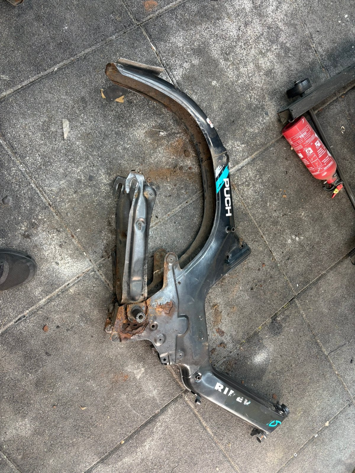 Puch maxi Frame, Fietsen en Brommers, Ophalen, Frame