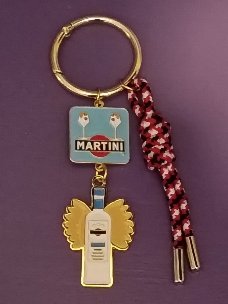 Sleutelhanger: martini., Ophalen of Verzenden, Zo goed als nieuw, Merk