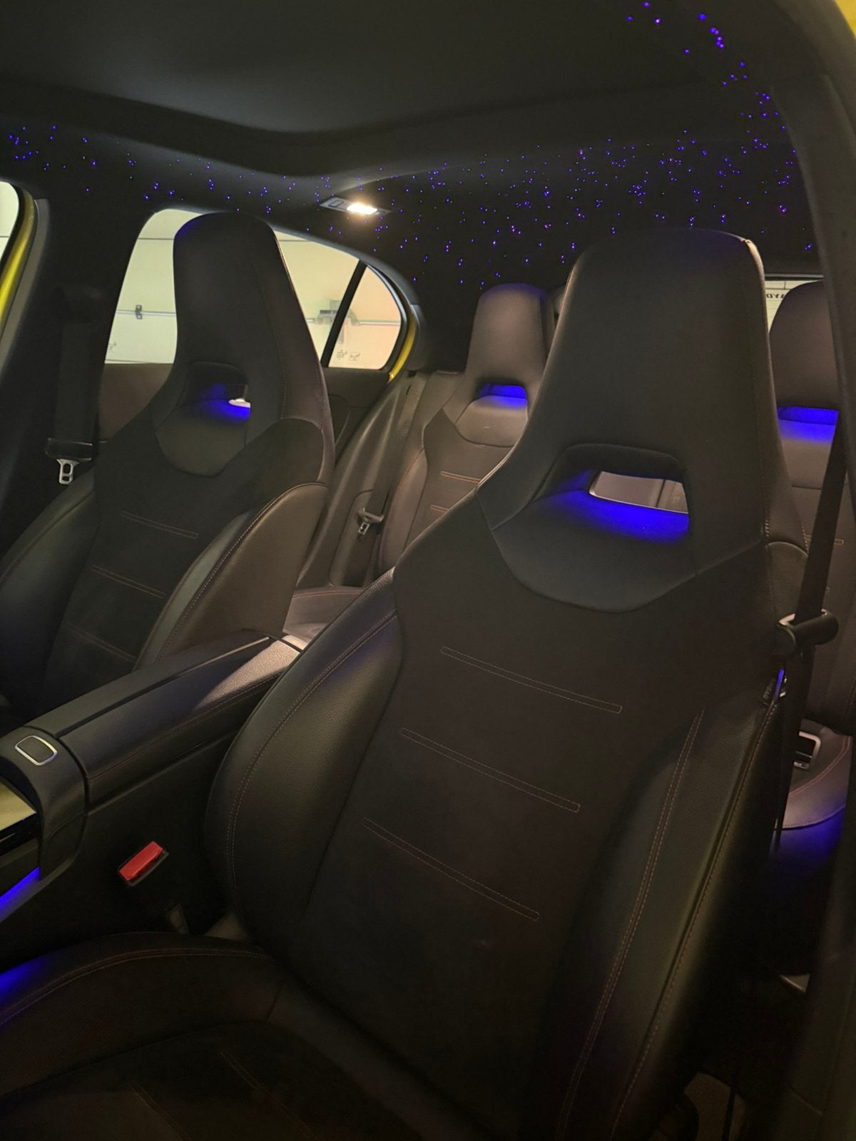 Mercedes A220D Amg Pakket, Auto's, Mercedes-Benz, Automaat, Geel, Bedrijf, Diesel