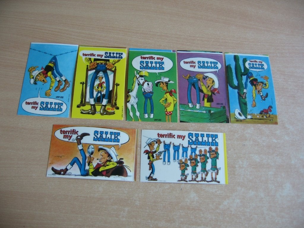 Lucky Luke : Stickers - Série complète « Terrific my SALIK », Livres, Série complète ou Série, Enlèvement ou Envoi, Neuf