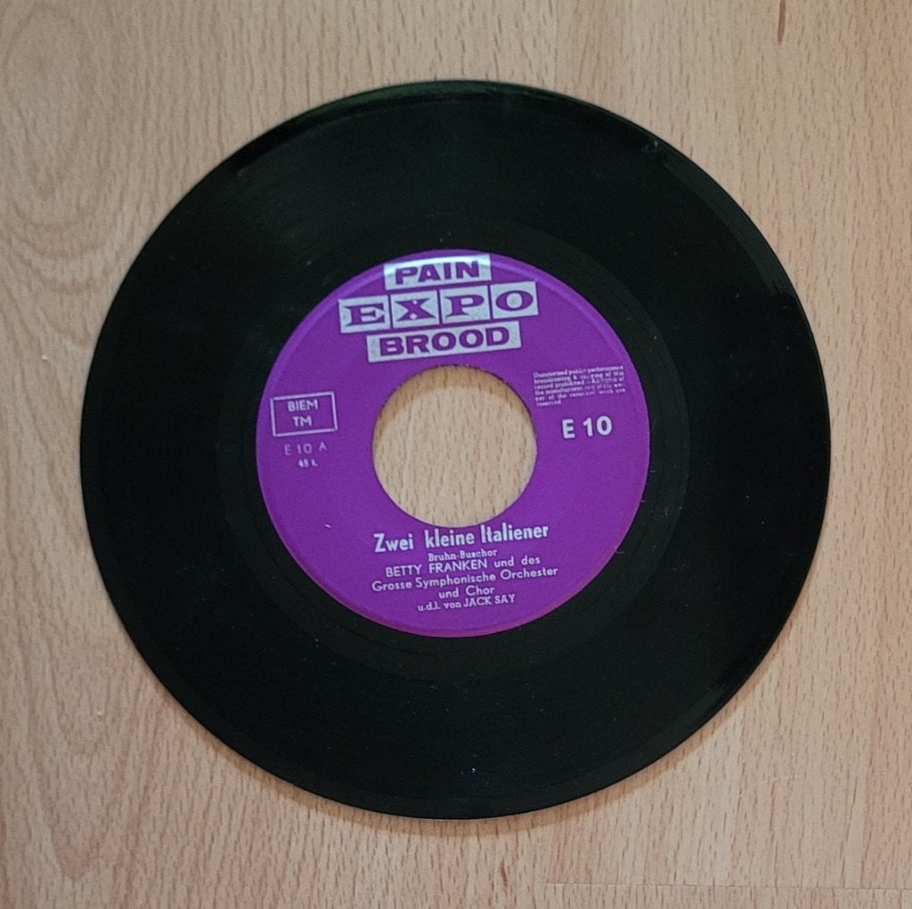Vinyle Betty Franken, Enlèvement, Utilisé, Autres genres