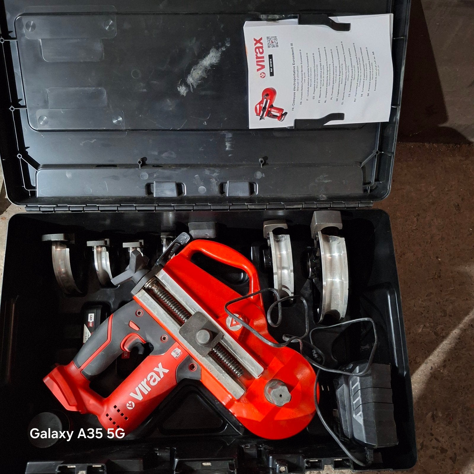 Cintreuse électroportative 18 V Eurostem III