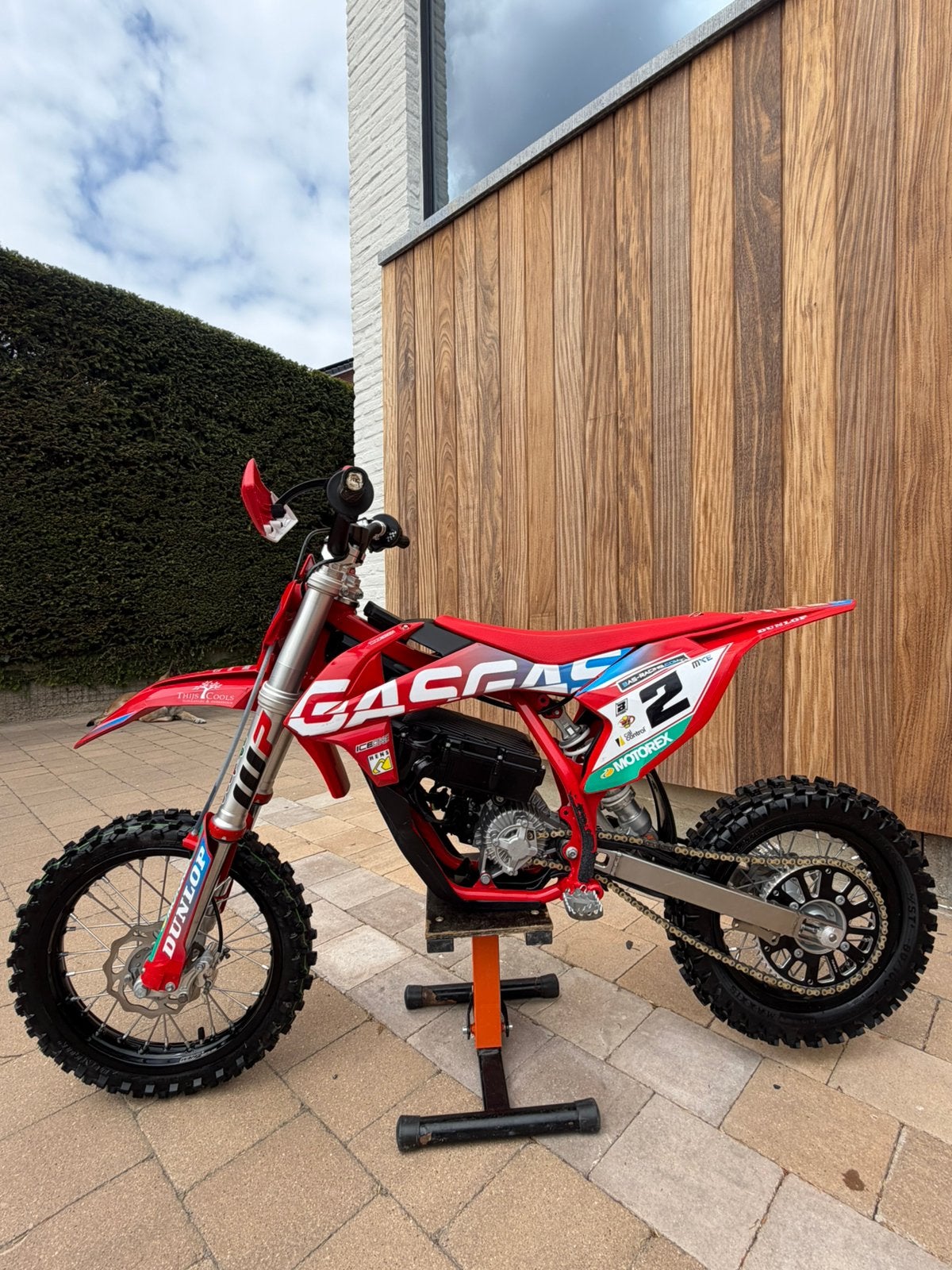 Gasgas Mc-E5 **UNIEK** Lange brug + Grote wielen**NIEUWSTAAT, Ophalen, Zo goed als nieuw