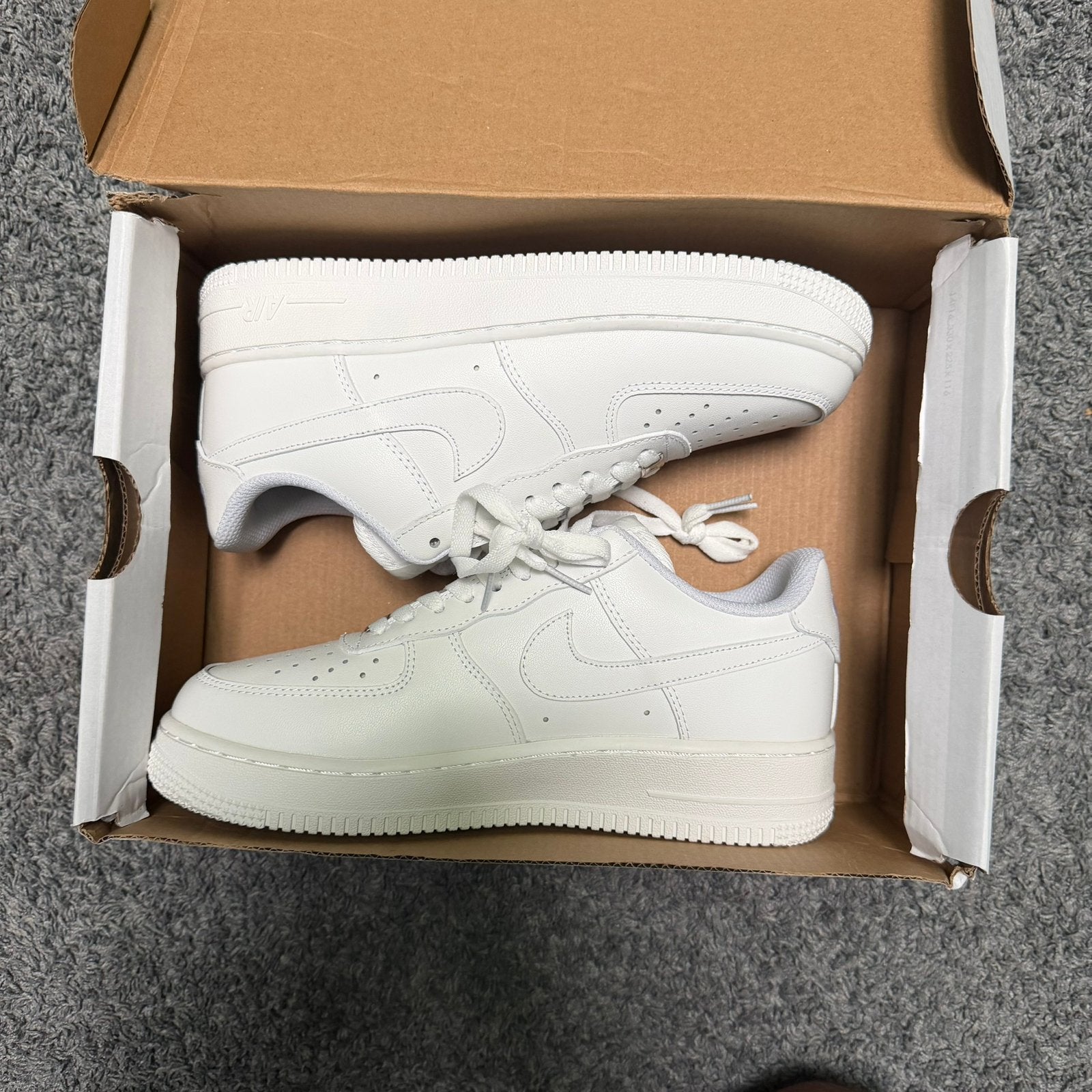 Nike Air Force 1 White, Kleding | Heren, Ophalen of Verzenden, Nieuw, Wit, Sneakers