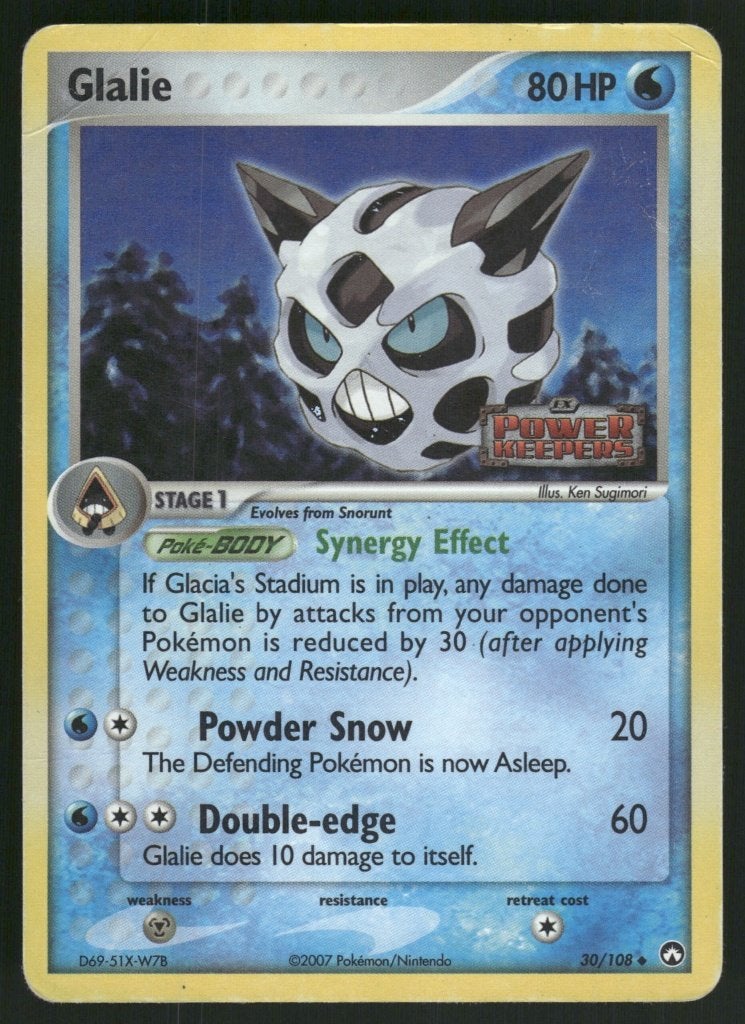 Glalie 30/108 - Power Keepers (Reverse Holo) (Good), Verzenden, Gebruikt