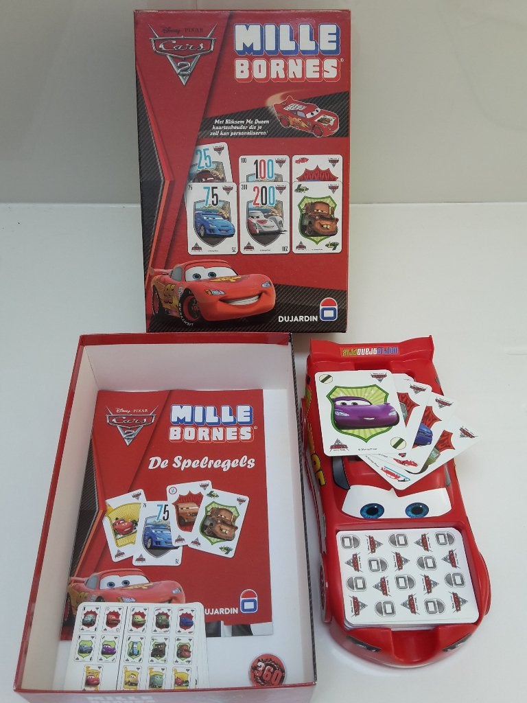 Nieuw spel 1000 km / Mille Bornes Cars, Pixar, 2-8, 6+, Hobby & Loisirs créatifs, Enlèvement ou Envoi, Neuf