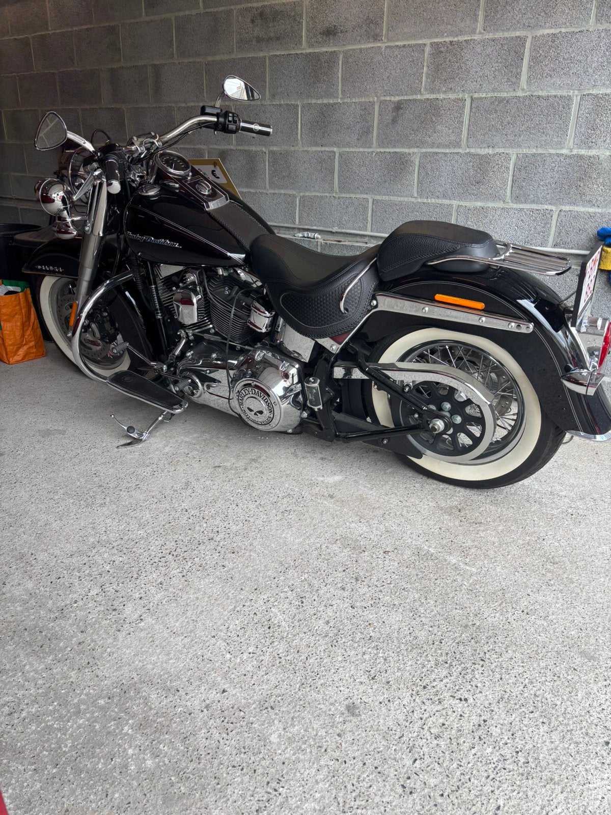 Héritage softail deluxe 1400 km !!!!! 2021, Motos, Particulier, Neuf