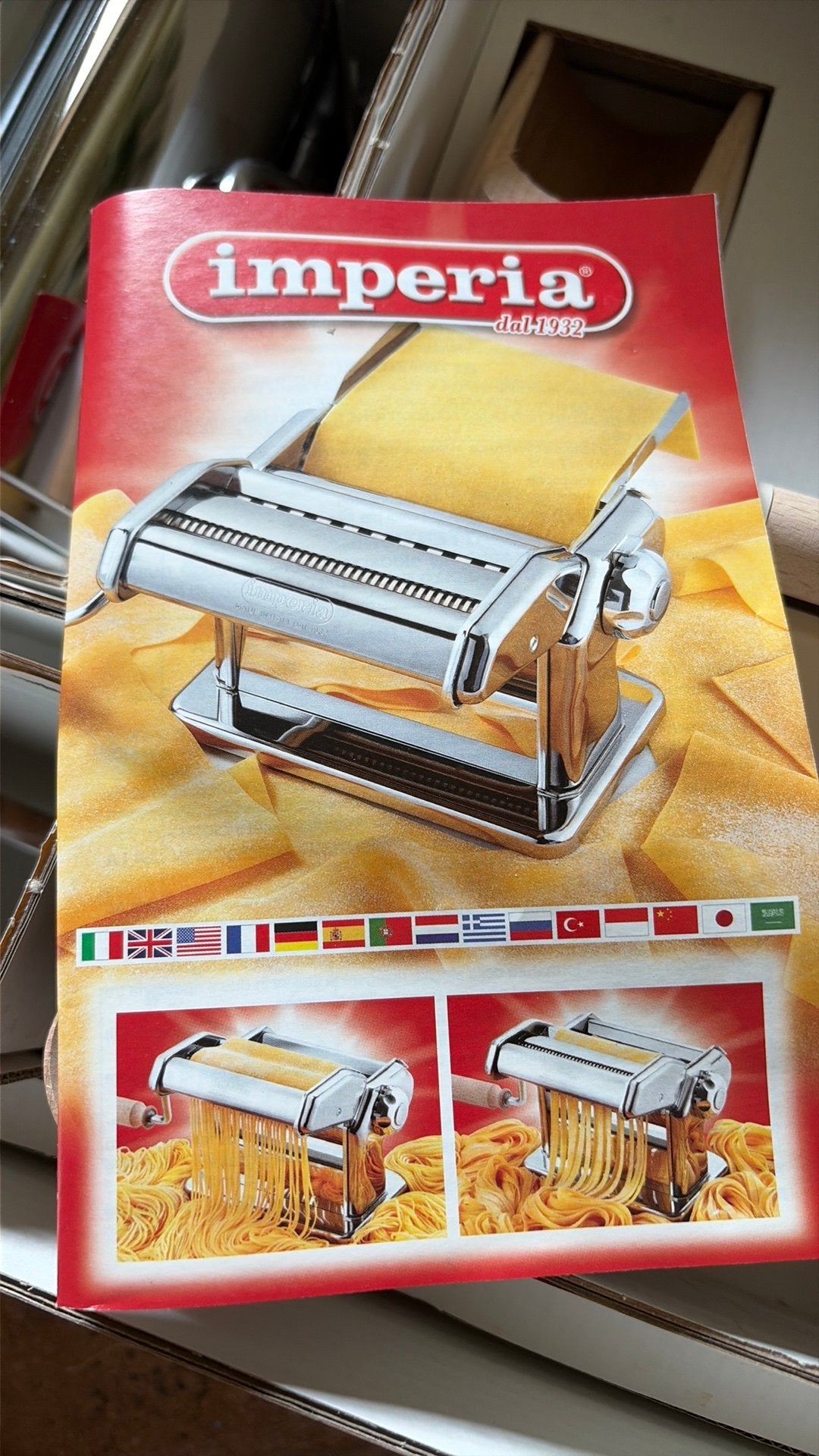 Pasta maker imperia, Ophalen, Nieuw