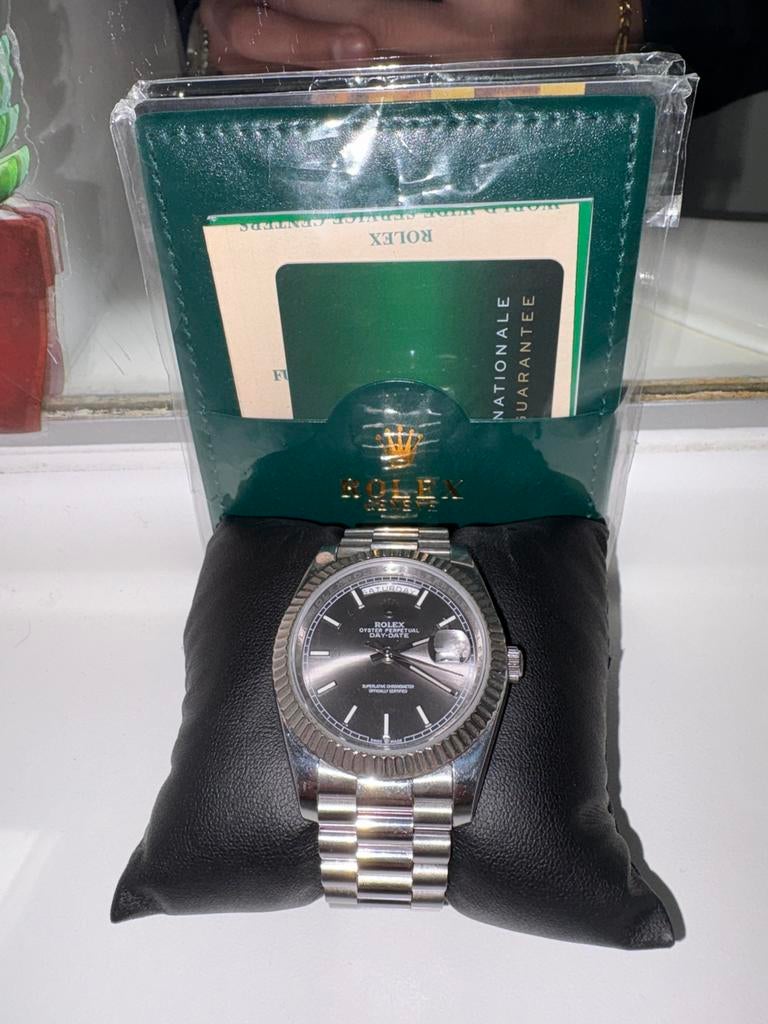 (ROLEX DAY DATE ) MOOIE STAAT, Handtassen en Accessoires, Horloges | Heren, Ophalen, Zo goed als nieuw, Rolex