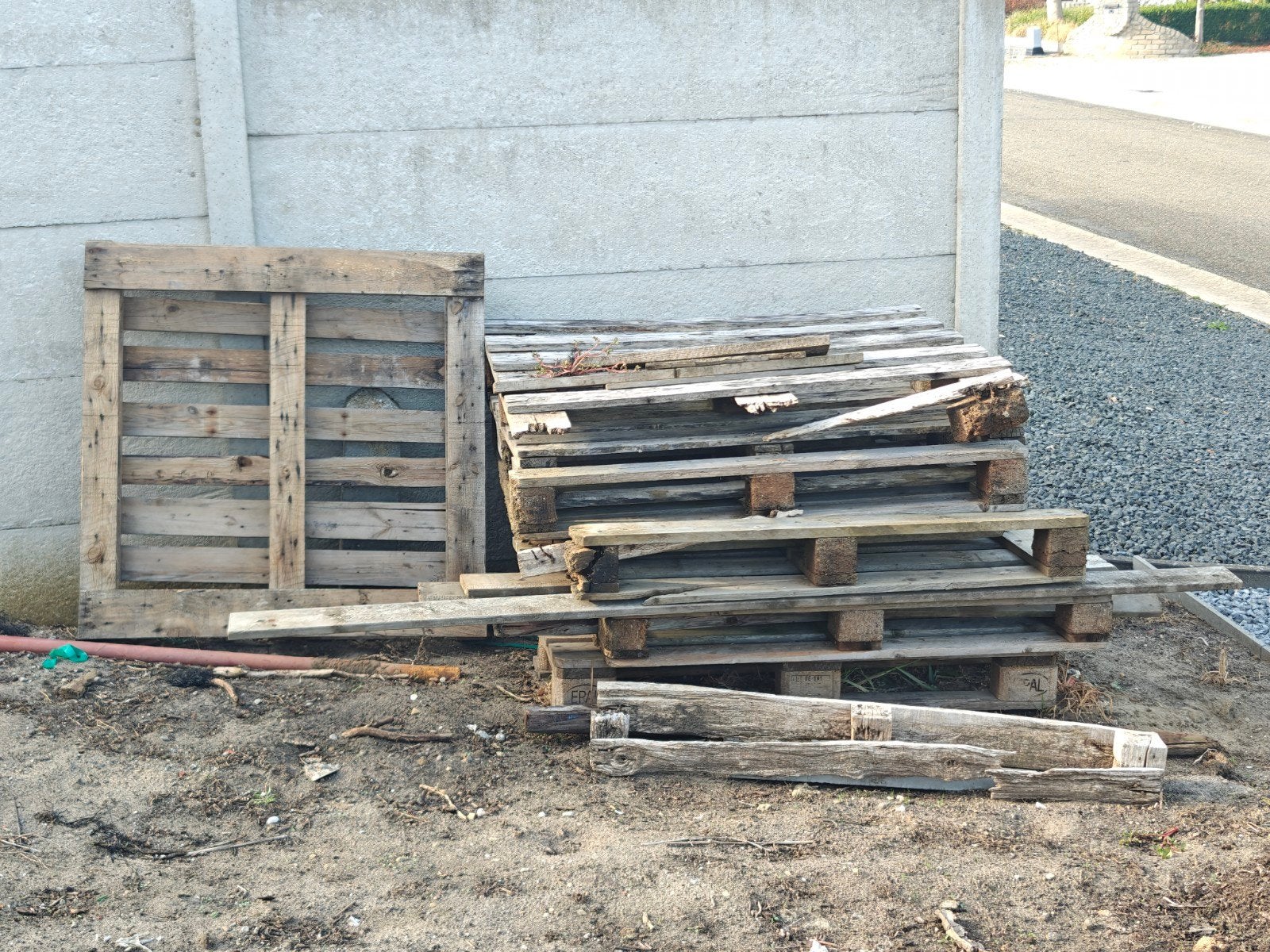 GRATIS stook Hout, Ophalen