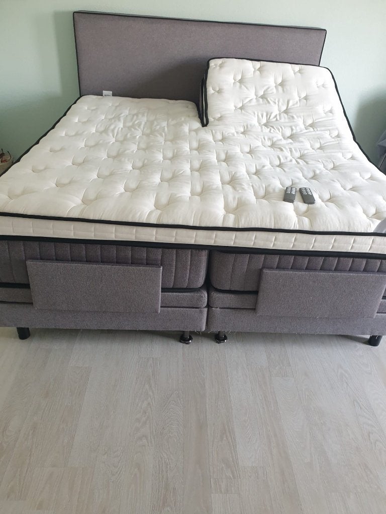 Bezorging is mogelijk 180x200 inzgs complete boxspring bed, Enlèvement ou Envoi, Comme neuf, 200 cm, 180 cm