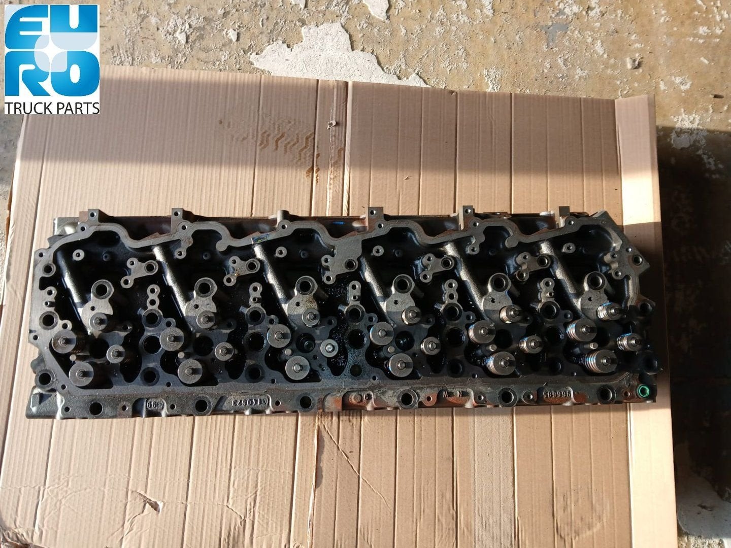 DAF XG CYLINDER HEAD ENGINE MX-13 USED + DEPOSIT, Moteur et Accessoires, -, DAF, Utilisé